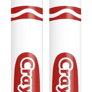Crayola 12 Count Original Bulk Markers, Red