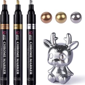 LET'S RESIN 12 Colors Acrylic Paint Markers, 3 Tips Multi-Purpose & High-Capacity Acrylic Paint Pens, Perfect Resin Supplies for Resin Crafts, Rock, Stone, Canvas, Glass, DIY Making Art Supplies - Image 7