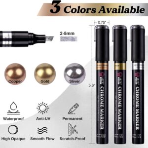 LET'S RESIN 12 Colors Acrylic Paint Markers, 3 Tips Multi-Purpose & High-Capacity Acrylic Paint Pens, Perfect Resin Supplies for Resin Crafts, Rock, Stone, Canvas, Glass, DIY Making Art Supplies - Image 10