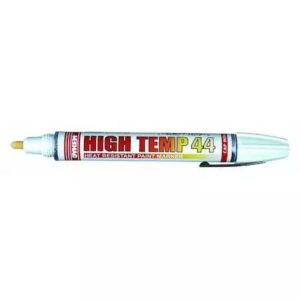 Dykem 44219 Industrial Marker, Medium Tip, White Color Family, Paint