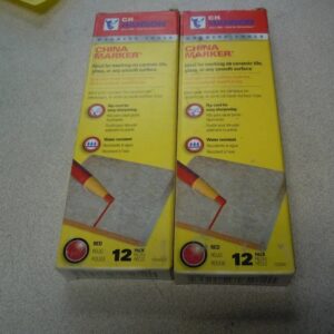 Opal-C.H. Hanson China Marker Red Lumber Crayon 2 Packs Of 12 Markers Each 10390