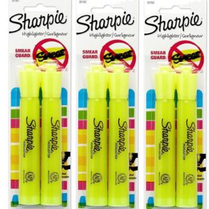 Sharpie Smear Guard Highlighter, 2 Ct 1.3 oz (3 pack) - Image 1