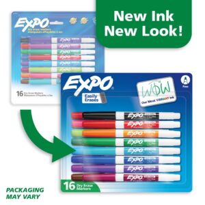 EXPO Dry Erase Markers, Fine Tip, Assorted Colors, 16 Count - Image 2