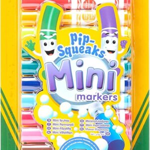 Crayola Pip-Squeaks Mini Washable Felt Tip Colouring Pens, Pack of 14 - Ideal for Little Fingers 14 Count (Pack of 1) - Image 2