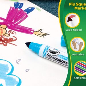Crayola Pip-Squeaks Mini Washable Felt Tip Colouring Pens, Pack of 14 - Ideal for Little Fingers 14 Count (Pack of 1) - Image 7