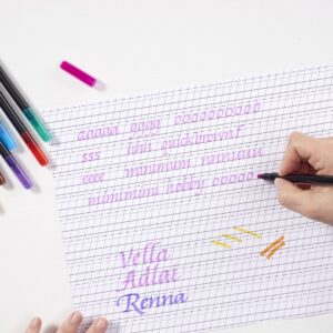 Hello Hobby Multicolor Calligraphy Marker Set, 12 Count Adult - Image 2