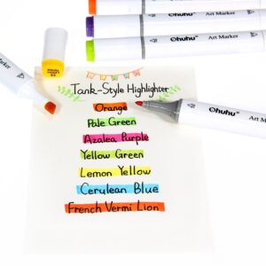 Ohuhu 60 Colors Dual Tips Permanent Art Marker - Image 4