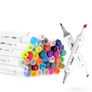Ohuhu 60 Colors Dual Tips Permanent Art Marker - Image 6