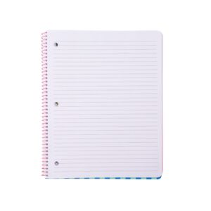 Ecokind by U Style Striped 1 Subject Notebook with Front Pocket, College Rule, 8.5" x 10.5", 80 Sheets - Image 6