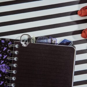 Addams Family Wednesday Nevermore Academy 5-Tab Spiral Notebook With 75 Sheets - Image 7