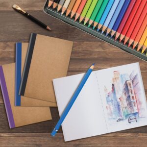 Better Office Products Mini Notebooks, Unlined, Writing Notebooks & Sketch Books, 48 Pages, 24 Pack - Image 6