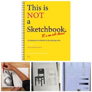 This Is Not a Sketchbook, It's an Art Class - Spiral-Bound Drawing Course, Ages 12+, by TikTok Star Lauren Horn - Image 4