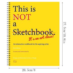 This Is Not a Sketchbook, It's an Art Class - Spiral-Bound Drawing Course, Ages 12+, by TikTok Star Lauren Horn - Image 6