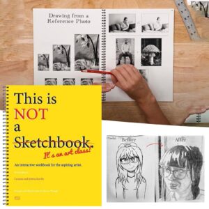 This Is Not a Sketchbook, It's an Art Class - Spiral-Bound Drawing Course, Ages 12+, by TikTok Star Lauren Horn - Image 7