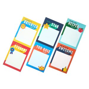 Pen+Gear Teacher Super Student Notes, 3" x 8", 21 Sheets, Not Hole Punched - Image 5