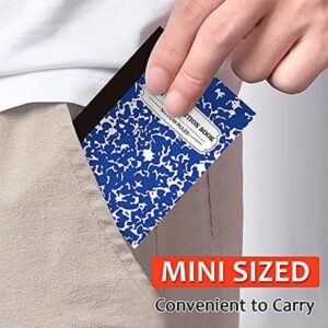 Composition Notebook, Mini Sized 30 Pack 5 Colors Narrow Ruled Mini Composition Books Bulk by Feela, Small Pocket Marble Cute Journal Notebooks, Pocket Sized 4.5 x 3.25 in - Image 4