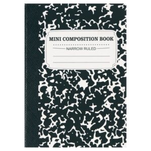 Composition Notebook, Mini Sized 30 Pack 5 Colors Narrow Ruled Mini Composition Books Bulk by Feela, Small Pocket Marble Cute Journal Notebooks, Pocket Sized 4.5 x 3.25 in - Image 7