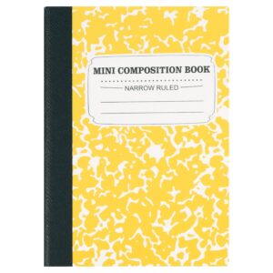 Composition Notebook, Mini Sized 30 Pack 5 Colors Narrow Ruled Mini Composition Books Bulk by Feela, Small Pocket Marble Cute Journal Notebooks, Pocket Sized 4.5 x 3.25 in - Image 9