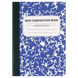 Composition Notebook, Mini Sized 30 Pack 5 Colors Narrow Ruled Mini Composition Books Bulk by Feela, Small Pocket Marble Cute Journal Notebooks, Pocket Sized 4.5 x 3.25 in - Image 10