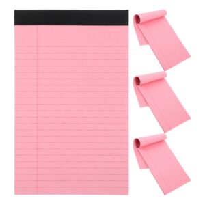 OUNONA 4Pcs Multi-use Notebook Tearable Memo Pad Convenient Legal Pad Lined Paper Pad Legal Notepad - Image 4