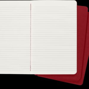 Moleskine Cahier Journals (Set of 3), Large (5″ x 8.25″), Ruled, Kraft Brown