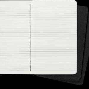 Moleskine Cahier Journals (Set of 3), Large (5″ x 8.25″), Ruled, Kraft Brown