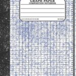 Bottota Publication Graph Paper Composition Notebook, 8.5″ x 11″, 50 Sheets