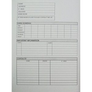 Jot Marble Composition Notebooks, 9.75in x 7.5in, Assorted Colors, 100 Sheets, 3 Pack