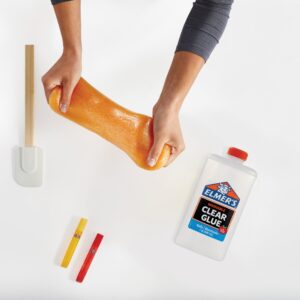 Elmer's Liquid School Glue, Clear, Washable, 32 oz., 5 min Dry Time - Image 5