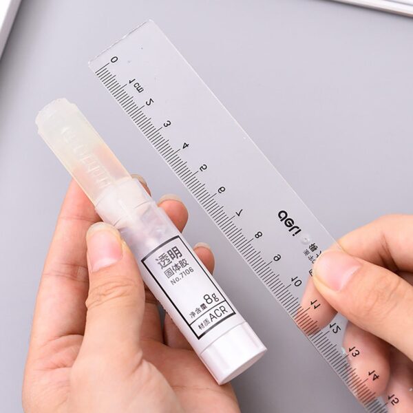 BAOQIN Clear Glue Sticks Handmade Glue Stick ，Strong Solid Glue Suitable for Offices, Crafts, Schools, and Homes （Clear）