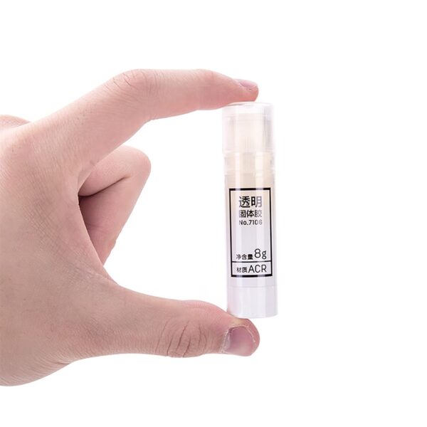 BAOQIN Clear Glue Sticks Handmade Glue Stick ，Strong Solid Glue Suitable for Offices, Crafts, Schools, and Homes （Clear）