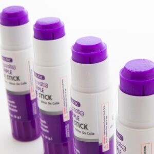 BAZIC Washable Disappearing Purple Glue Stick 8g, Acid Free (4/Pack), 1-Pack - Image 6