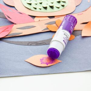 BAZIC Washable Disappearing Purple Glue Stick 8g, Acid Free (4/Pack), 1-Pack - Image 7