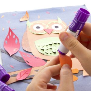 BAZIC Washable Disappearing Purple Glue Stick 8g, Acid Free (4/Pack), 1-Pack - Image 11