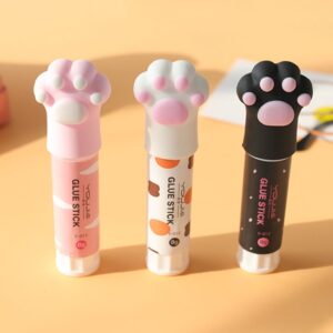 FAIOIN Cute for Cat Claw Quick Stick Solid Glue Kawaii Stick Solvent Non Toxic Multi Us - Image 6