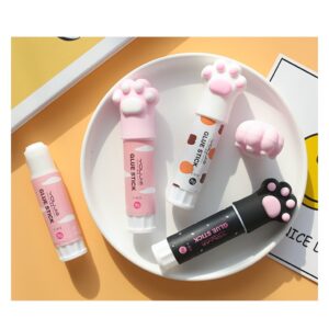 FAIOIN Cute for Cat Claw Quick Stick Solid Glue Kawaii Stick Solvent Non Toxic Multi Us - Image 8