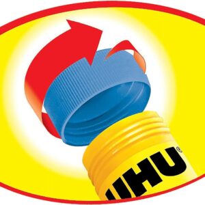 Uhu Stic Glue Stick, Blue, .74 oz., Carded Packaging - Image 3