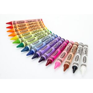 Crayola Jumbo Crayon Set, 16 Ct, Kindergarten School Supplies, Toddler Crayons, Gifts for Toddlers