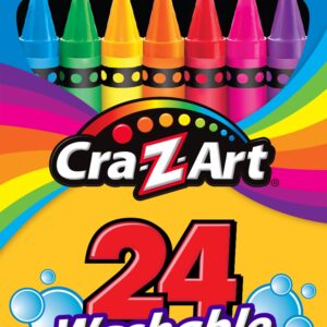 Cra-Z-Art Washable Crayons, 24 Count