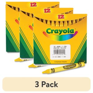 Crayola Bulk Crayons, 12 Count, Yellow - Image 5