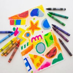 BAZIC Crayons Jumbo 12 Color, Non Toxic Drawing Crayon (12/Pack), 1-Pack - Image 3