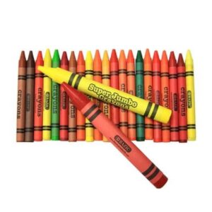 BAZIC Crayons Jumbo 12 Color, Non Toxic Drawing Crayon (12/Pack), 1-Pack - Image 4