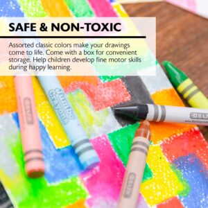 BAZIC Crayons Jumbo 12 Color, Non Toxic Drawing Crayon (12/Pack), 1-Pack - Image 12
