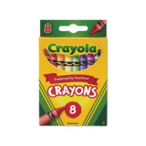 Crayola Crayons,8 Count 3 Pack, Pack of 3, 3 Piece