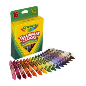 Crayola Triangular Washable Crayons, 16 Count, 6 Pack - Image 3