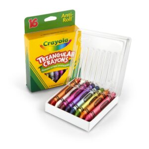 Crayola Triangular Washable Crayons, 16 Count, 6 Pack - Image 4