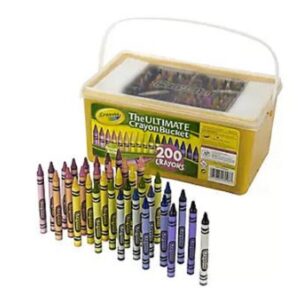 Crayola The Ultimate Reusable Crayon Bucket (200 Count) - Image 3