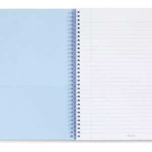 Ban.Do Large Spiral Notebook, 11x9, Pockets, 160 College Ruled Pages - Image 3