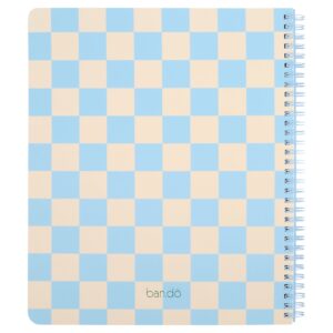Ban.Do Large Spiral Notebook, 11x9, Pockets, 160 College Ruled Pages - Image 7