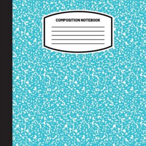 Classic Composition Notebook: (8.5x11) Wide Ruled Lined Paper Notebook Journal (Sky Blue) (Notebook for Kids, Teens, Students, Adults) Back to School and Writing Notes (Paperback) - Image 1